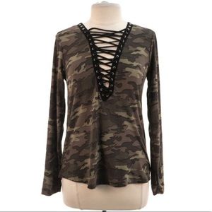 Camo shirt from Rue 21